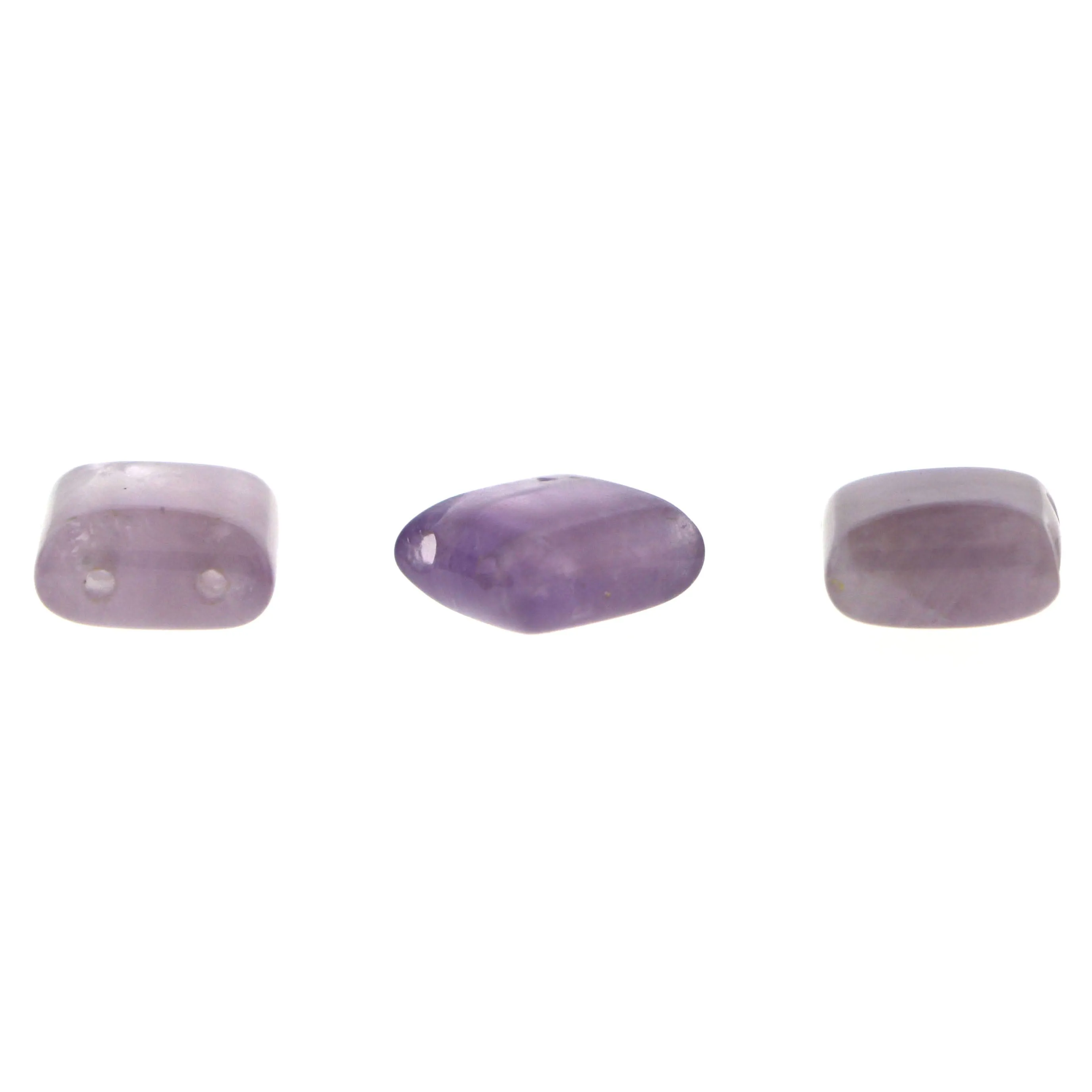 10X10mm Gemstone Spacer Amethyst GRS11