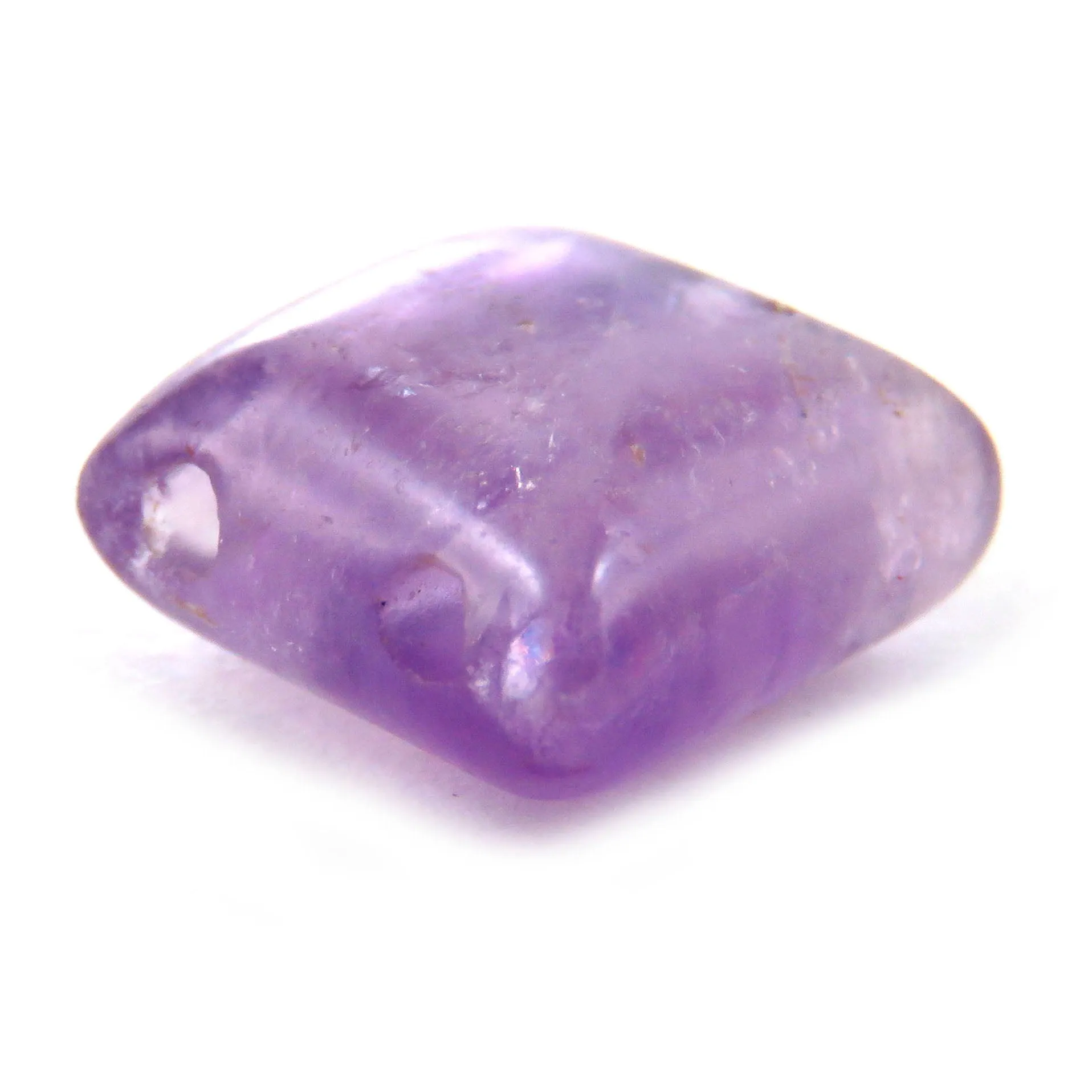 10X10mm Gemstone Spacer Amethyst GRS11