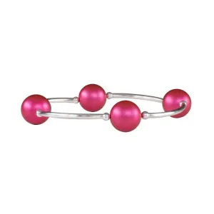 12mm Mulberry Pearl Blessing Bracelet: L