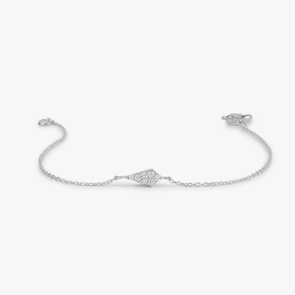 14k Gold Diamond Bracelet