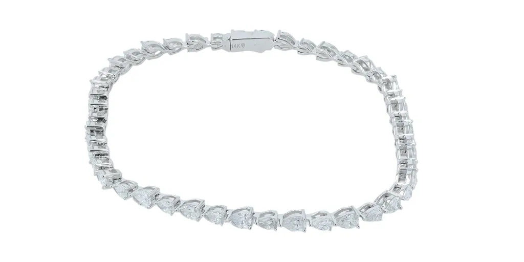 14K WG 4.50 CT Lab Grown Diamond Bracelets<p><strong>Lab Grown Diamond</p></strong>