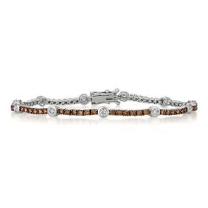 14K W/G BRAC 2.00 DIA