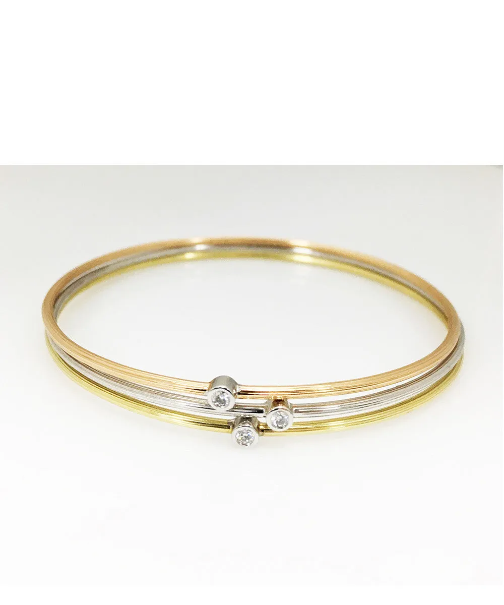 18KYG Bracelet with Diamond