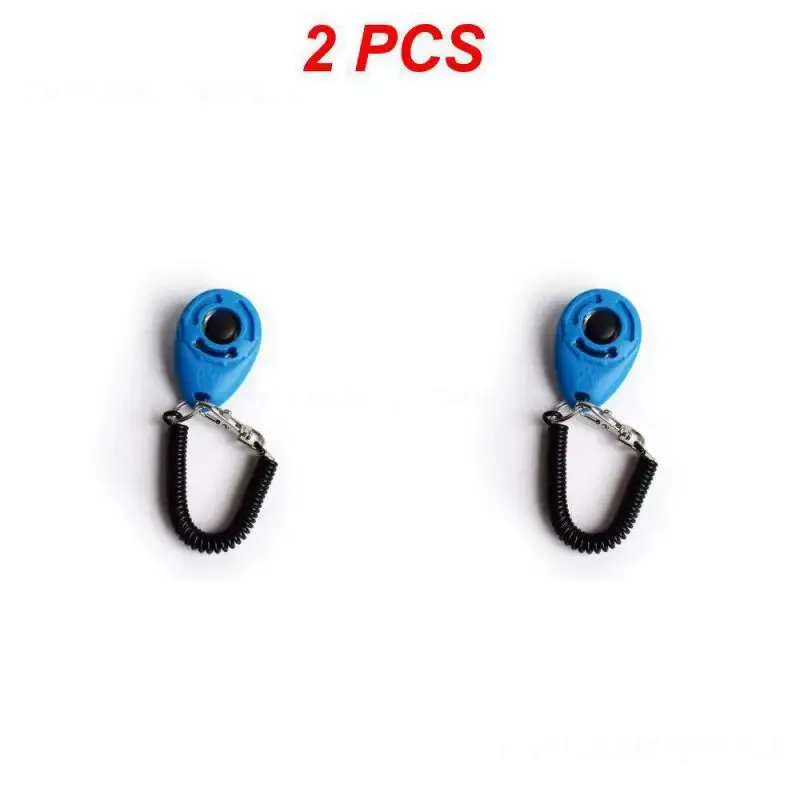 2PCS Training Portable New Adjustable Wrist Strap Clicker Dog Clicker Bestseller Pet Durable Adjustable Pet Clicker Training Aid
