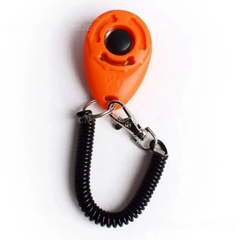 2PCS Training Portable New Adjustable Wrist Strap Clicker Dog Clicker Bestseller Pet Durable Adjustable Pet Clicker Training Aid