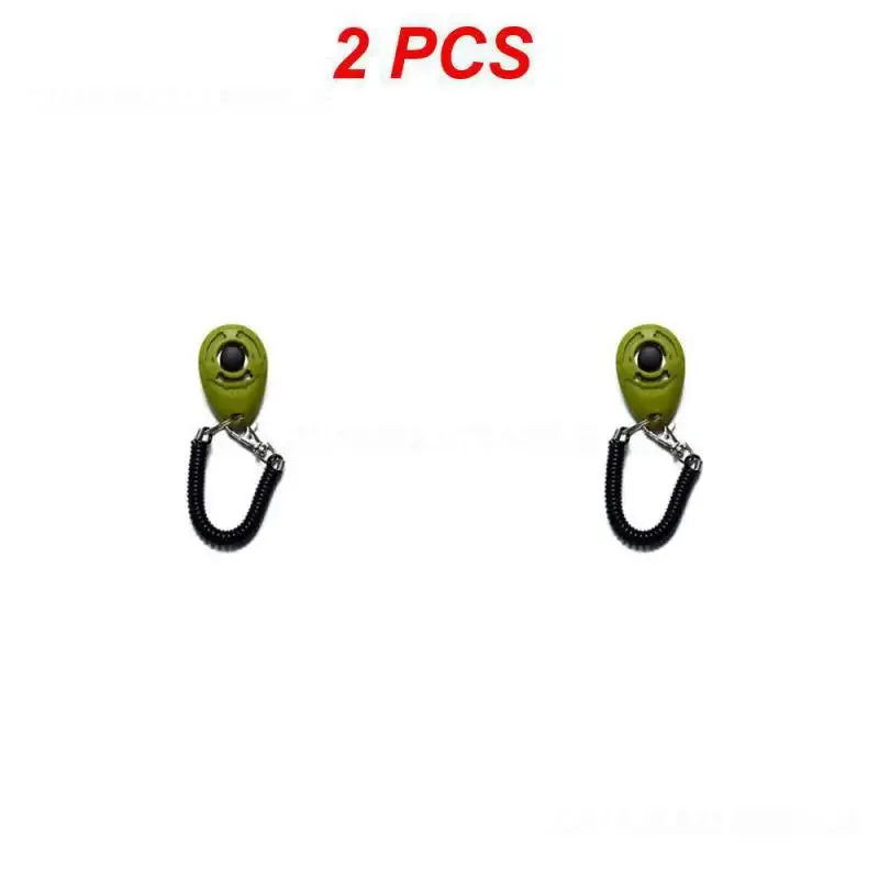 2PCS Training Portable New Adjustable Wrist Strap Clicker Dog Clicker Bestseller Pet Durable Adjustable Pet Clicker Training Aid
