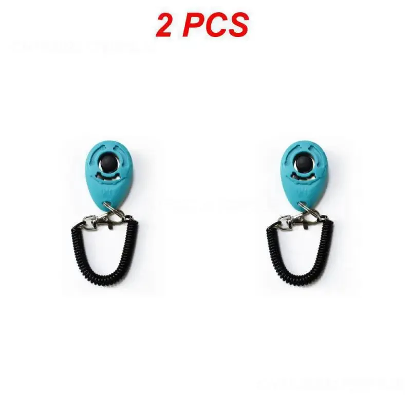 2PCS Training Portable New Adjustable Wrist Strap Clicker Dog Clicker Bestseller Pet Durable Adjustable Pet Clicker Training Aid