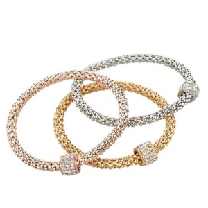 3 Pcs. 18K Bracelets
