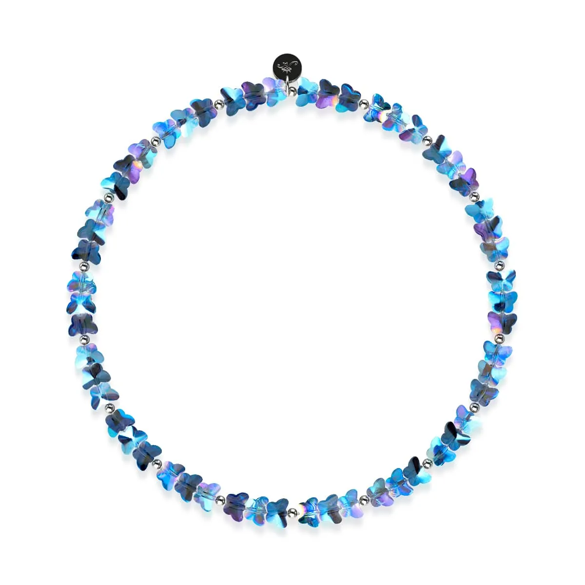 Aegean Sea | .925 Sterling Silver | Mystic Blue Butterfly Wrap