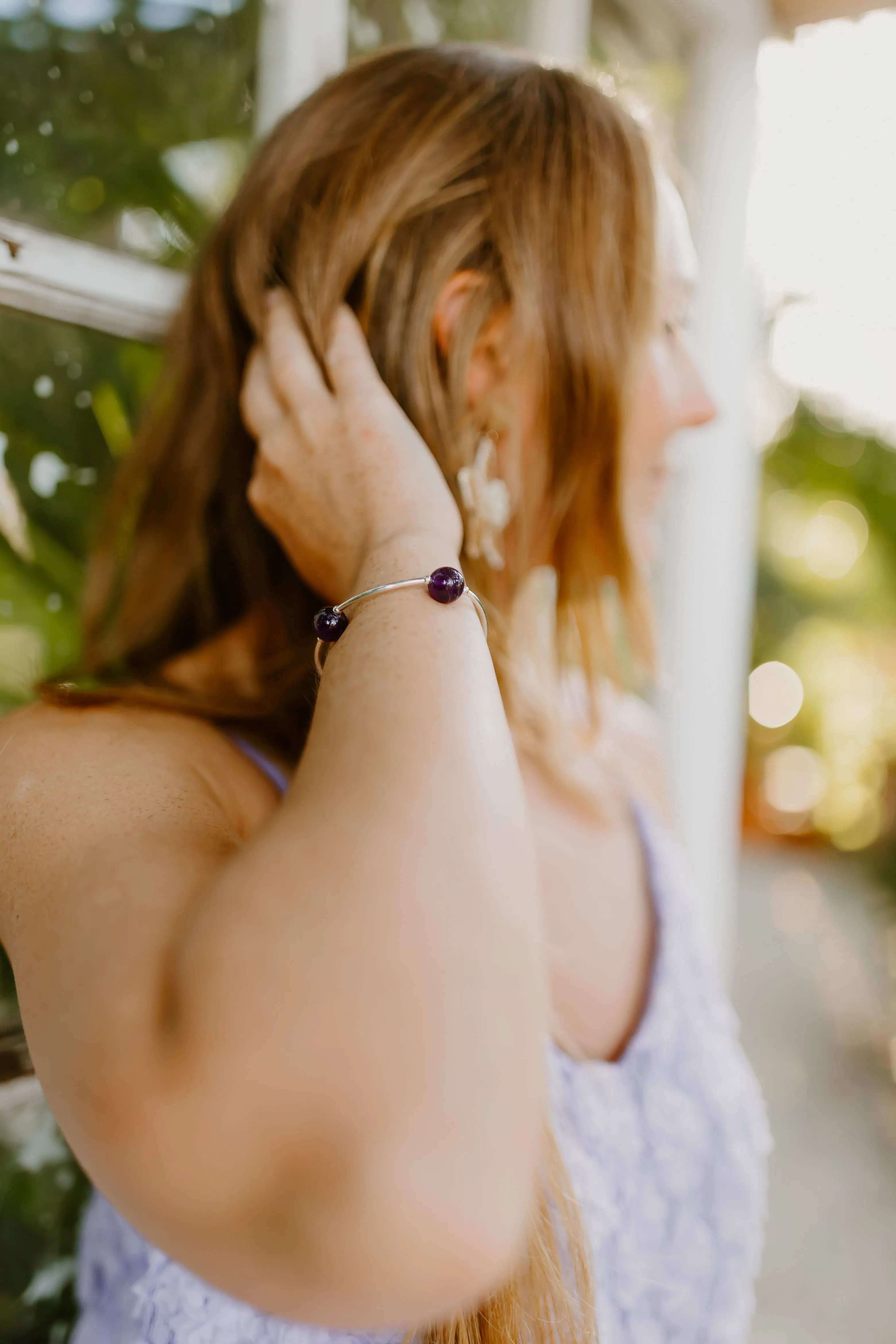 Amethyst Blessing Bracelet 12mm