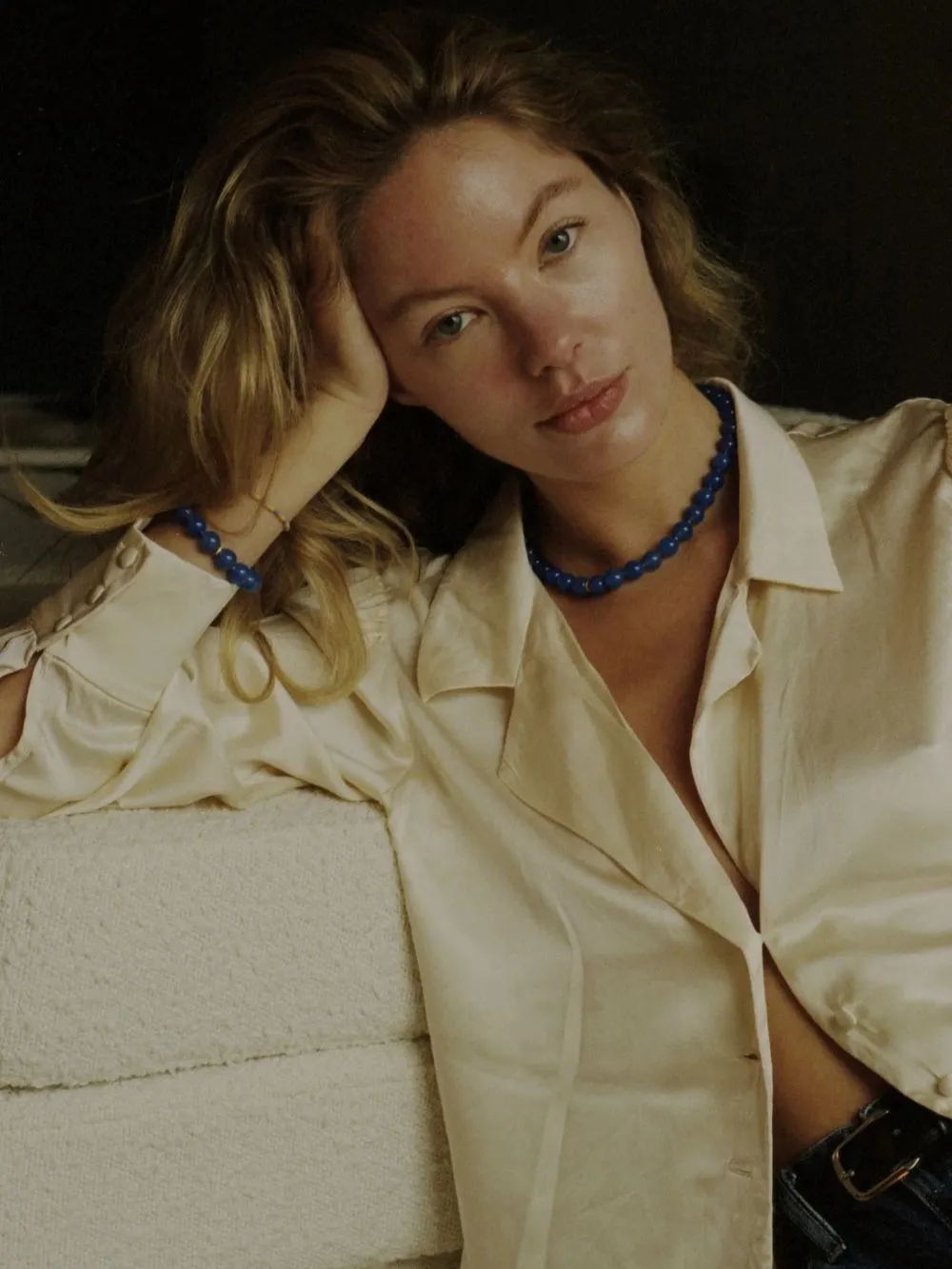 Anni Lu Ball Bracelet Pacific Blue
