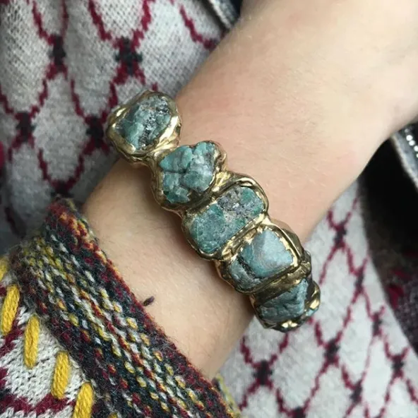 Aquatic Moss Cuff