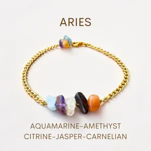 Aries Zodiac Bracelet