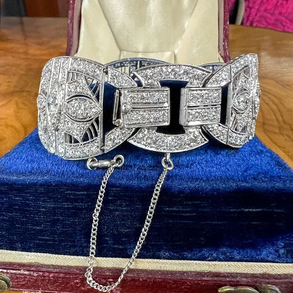 Art Deco Diamond Bracelet