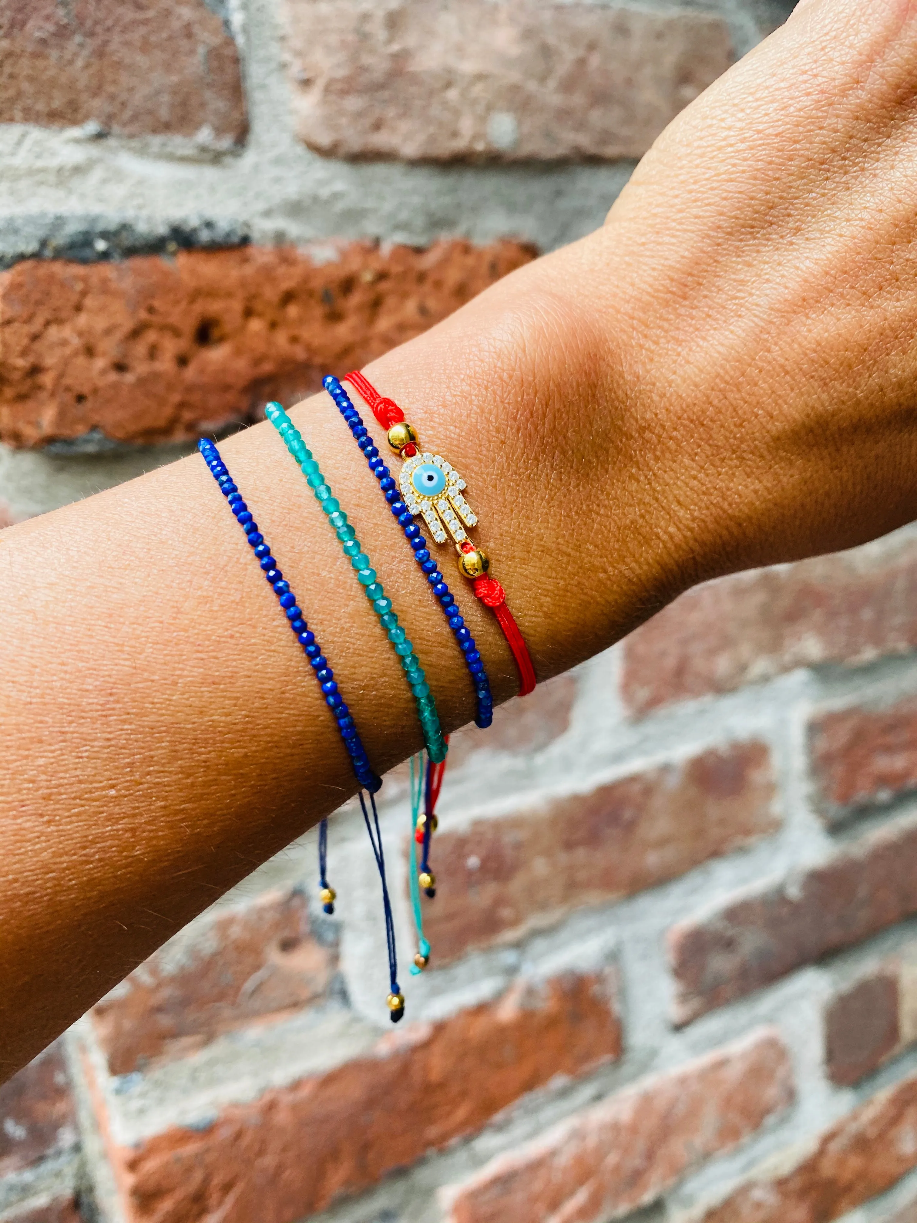 Atelier All Day Precious Sapphire String Bracelet