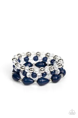 Beachside Brunch - Blue Paparazzi Bracelets