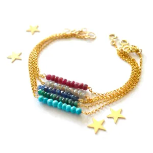 Beaded Bar Bracelet