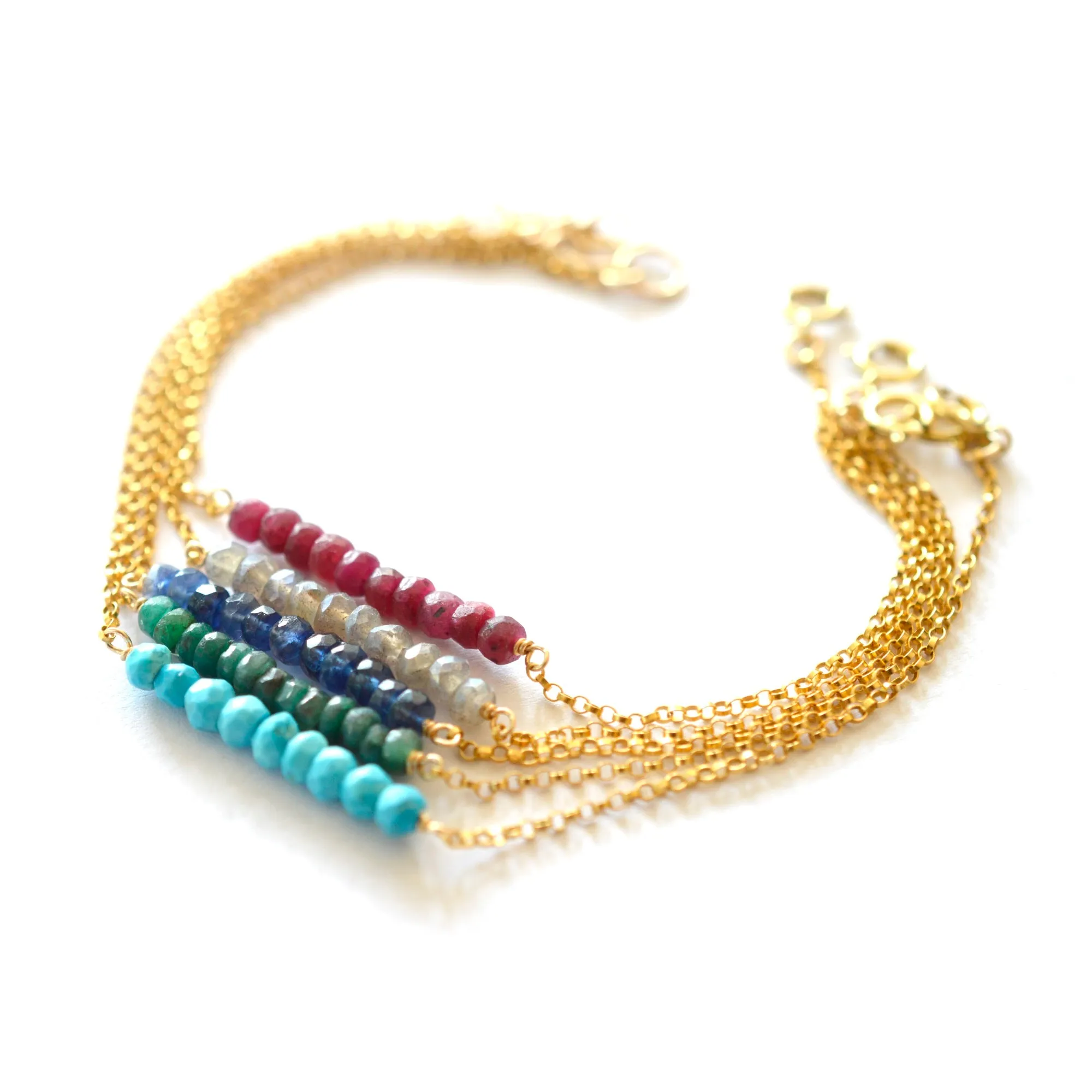 Beaded Bar Bracelet