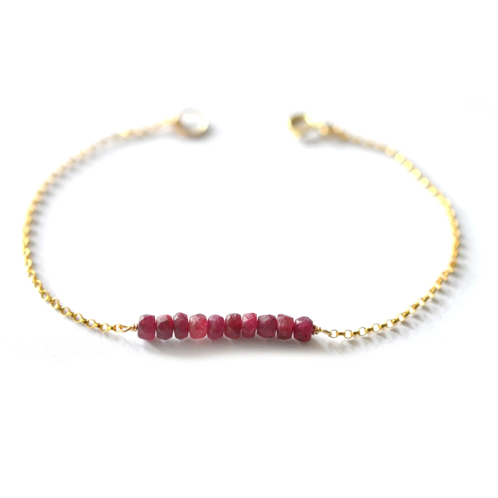 Beaded Bar Bracelet