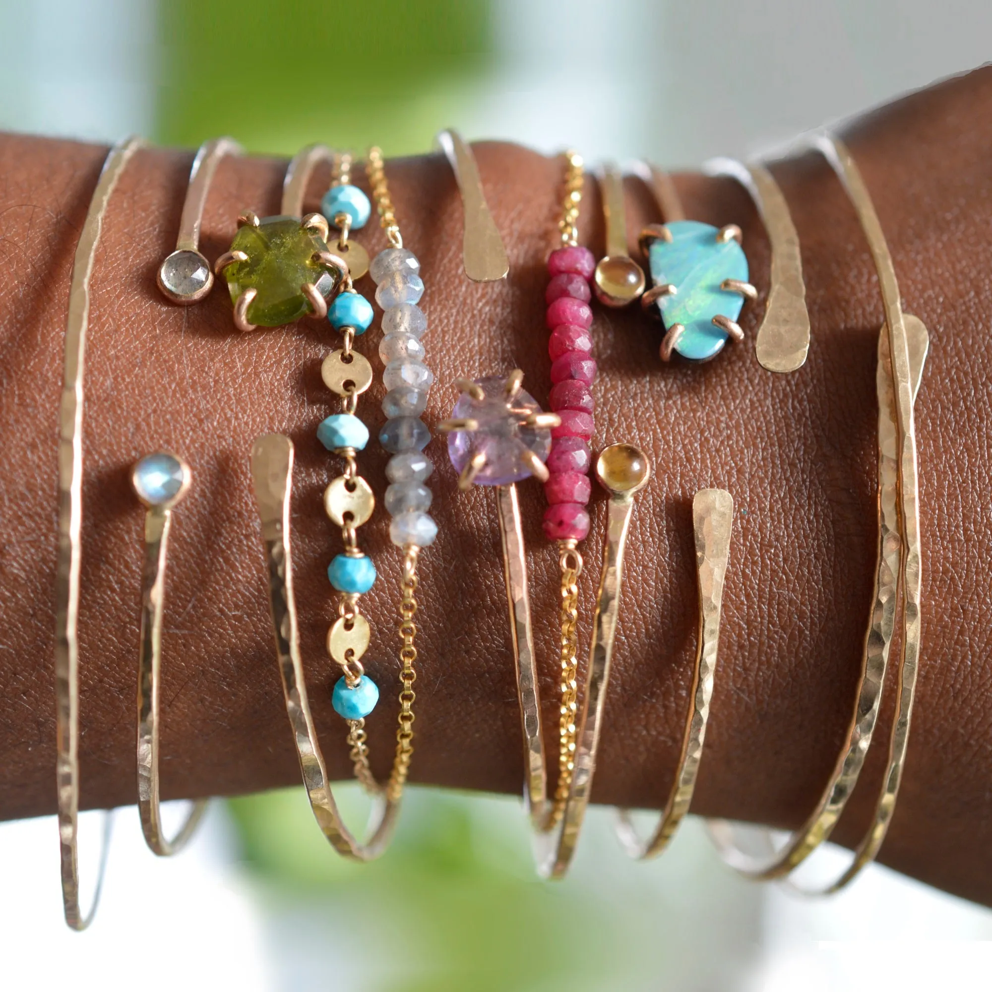 Beaded Sequin Bracelet