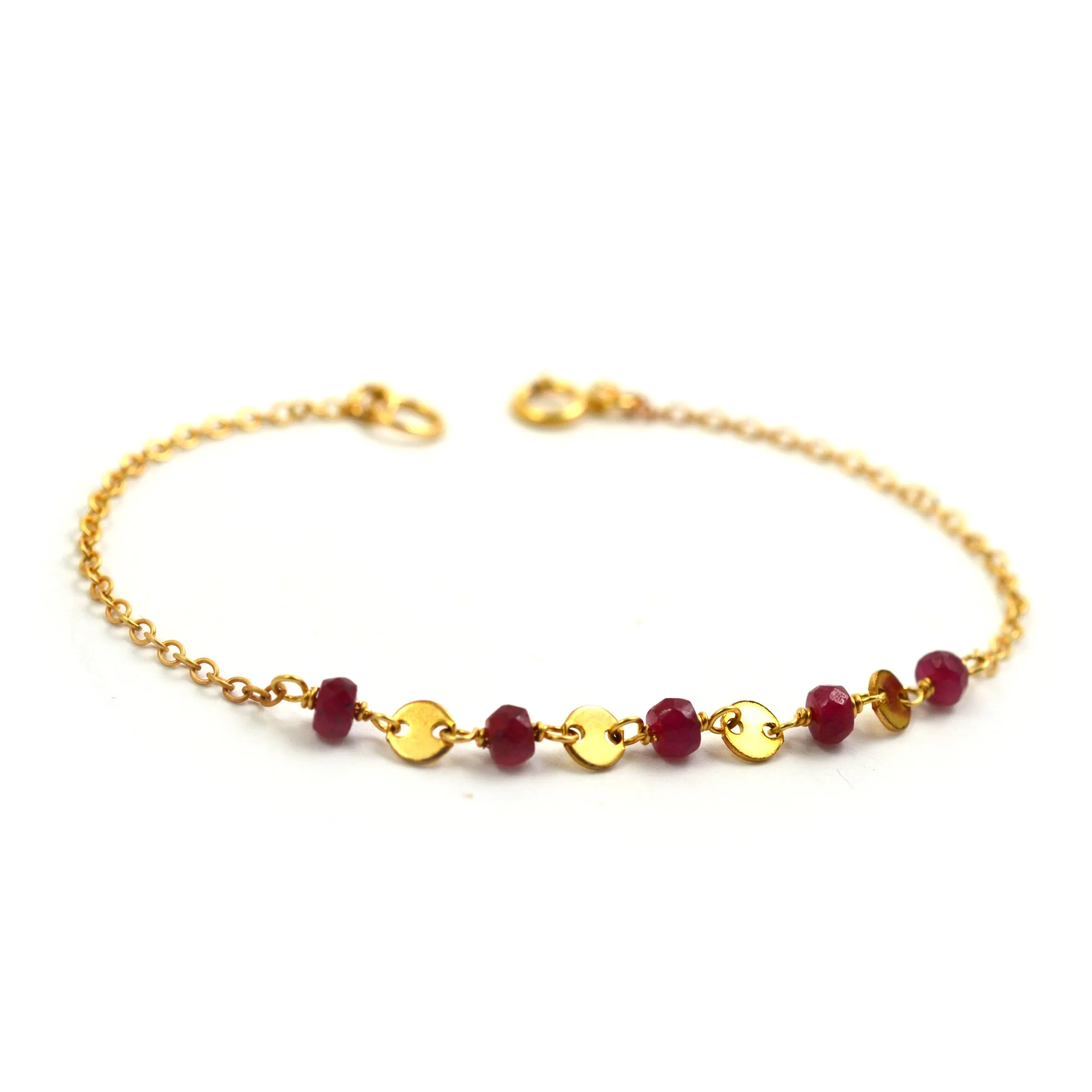 Beaded Sequin Bracelet