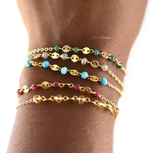Beaded Sequin Bracelet