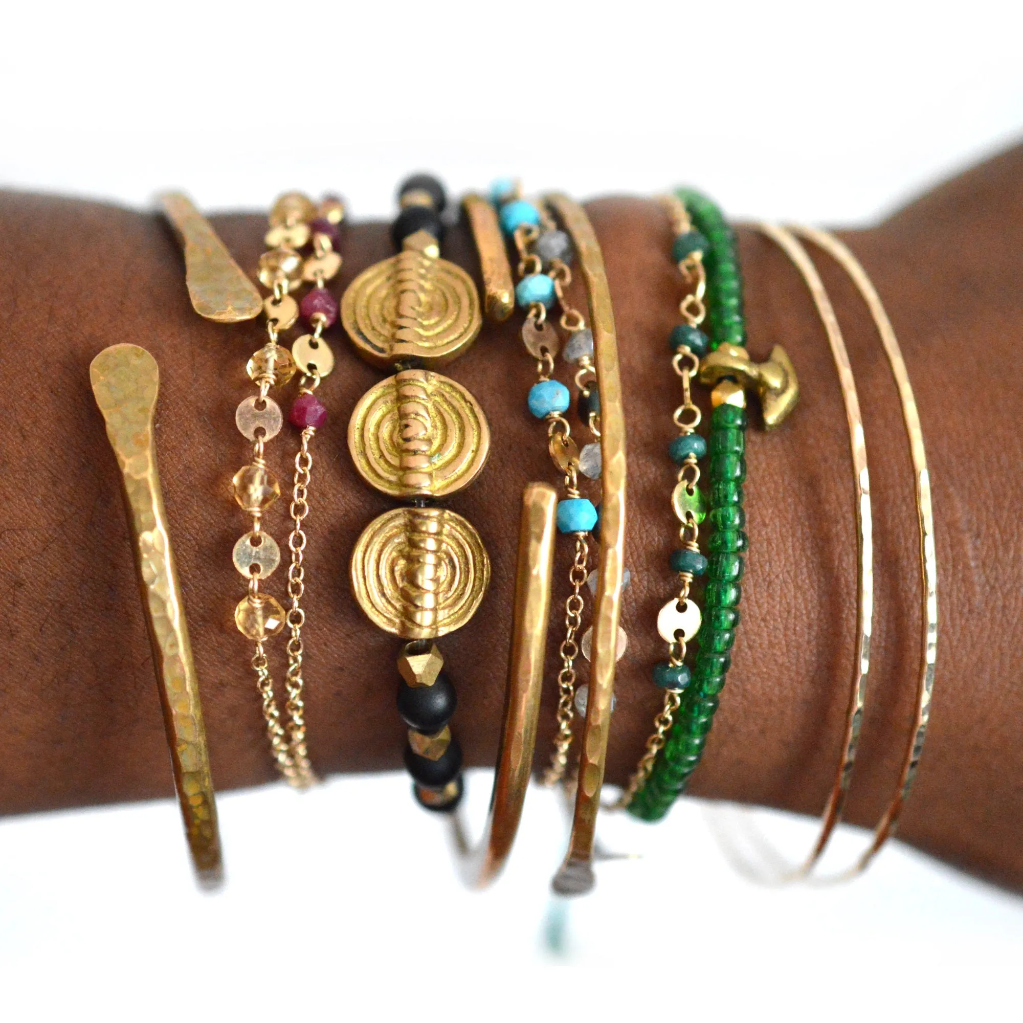 Beaded Sequin Bracelet