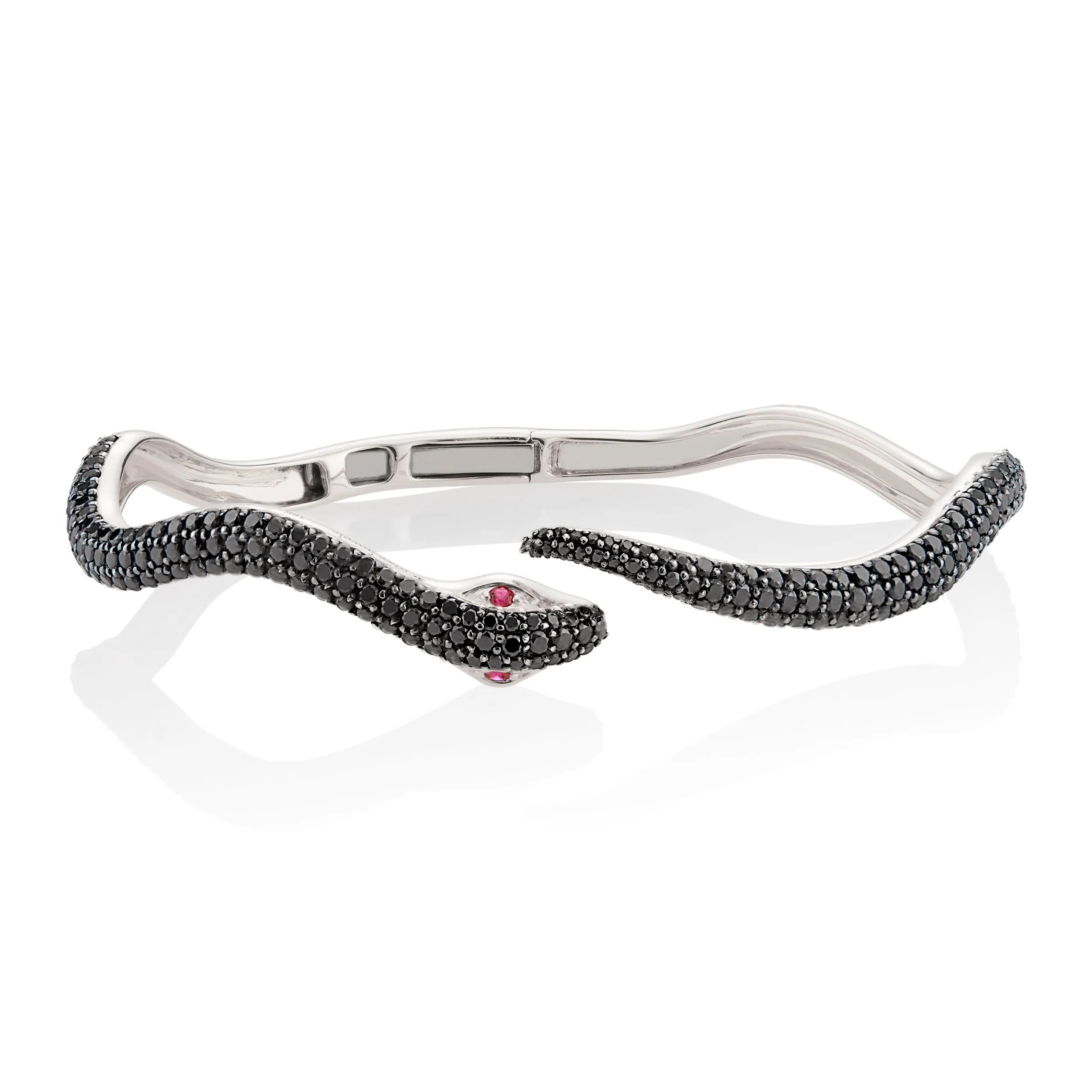 Black Diamond Elysium Snake Bangle