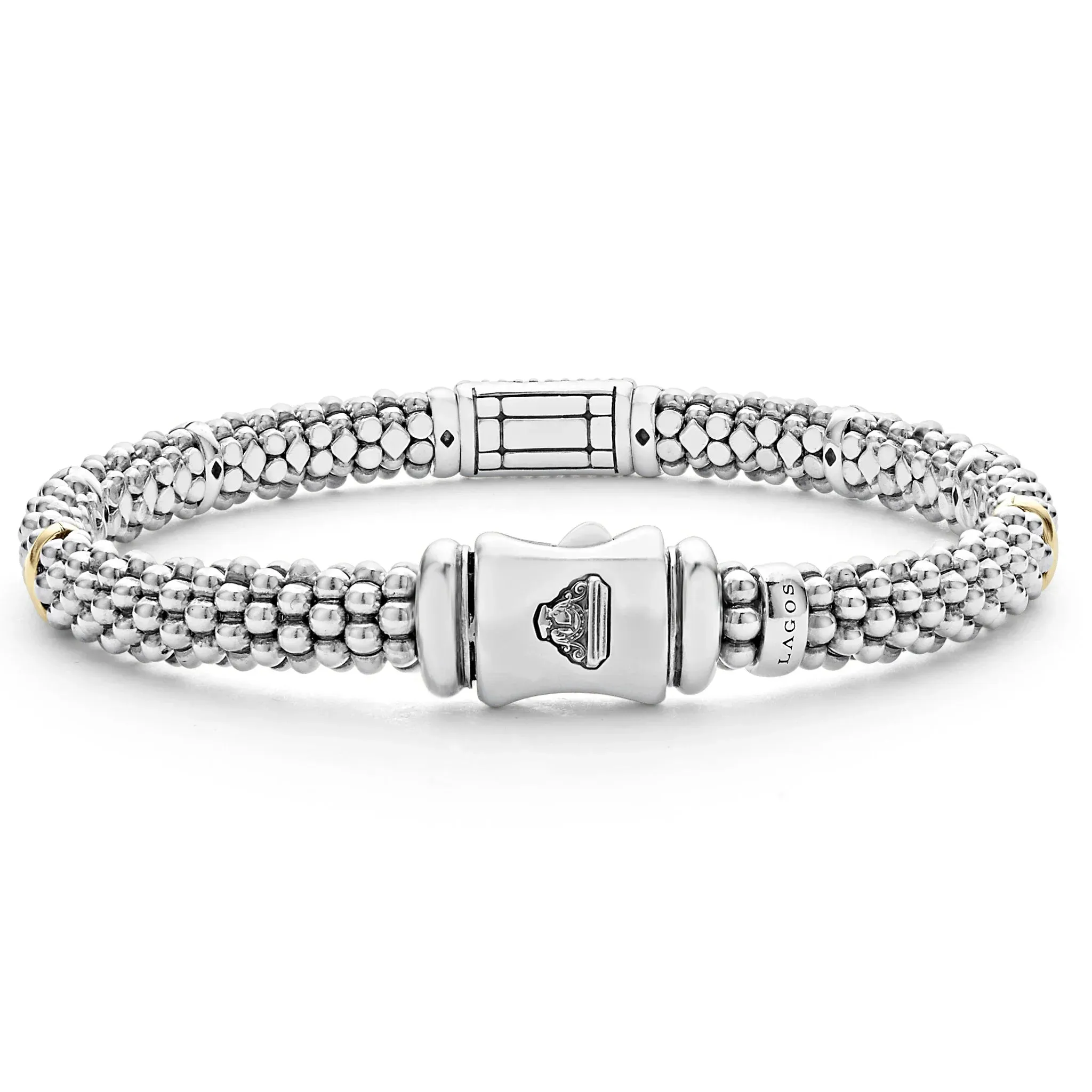 Blue Sapphire Caviar Bracelet | 6mm