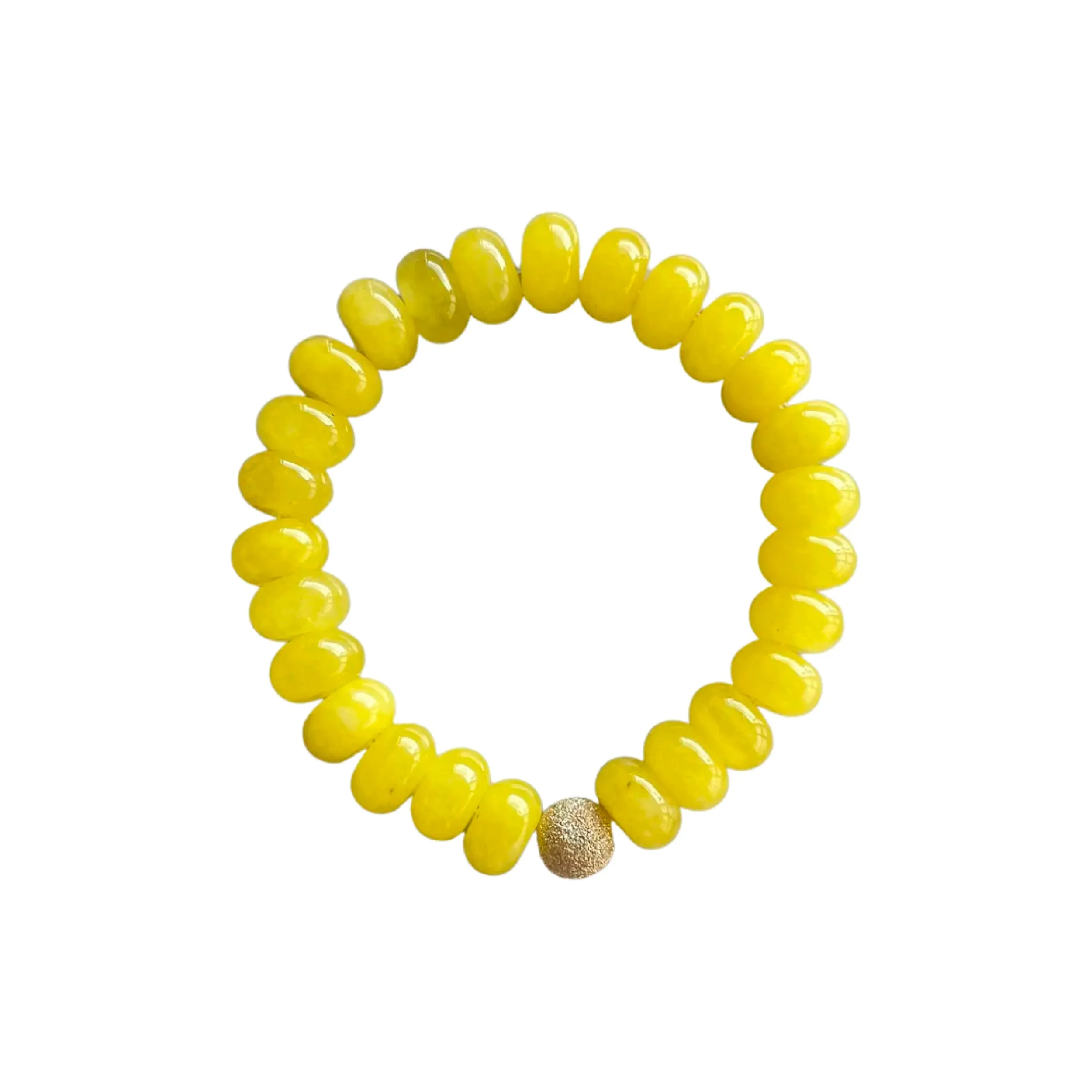 Bright Yellow Monochrome Bracelet