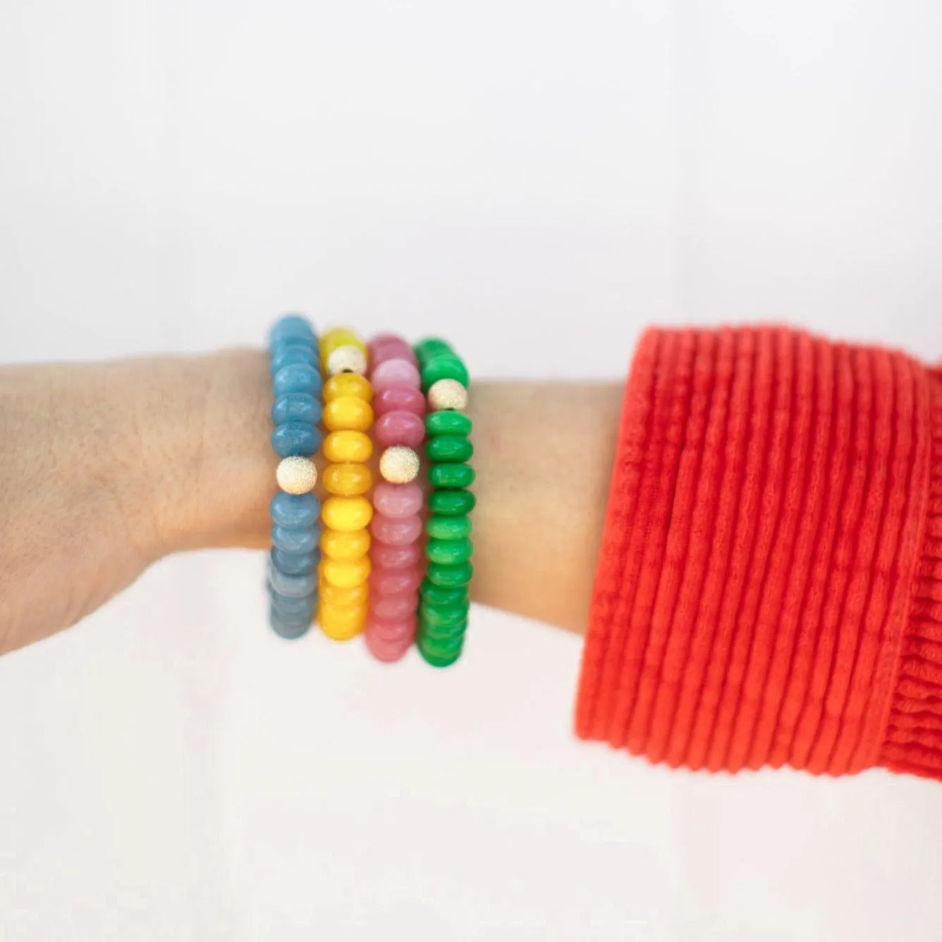 Bright Yellow Monochrome Bracelet