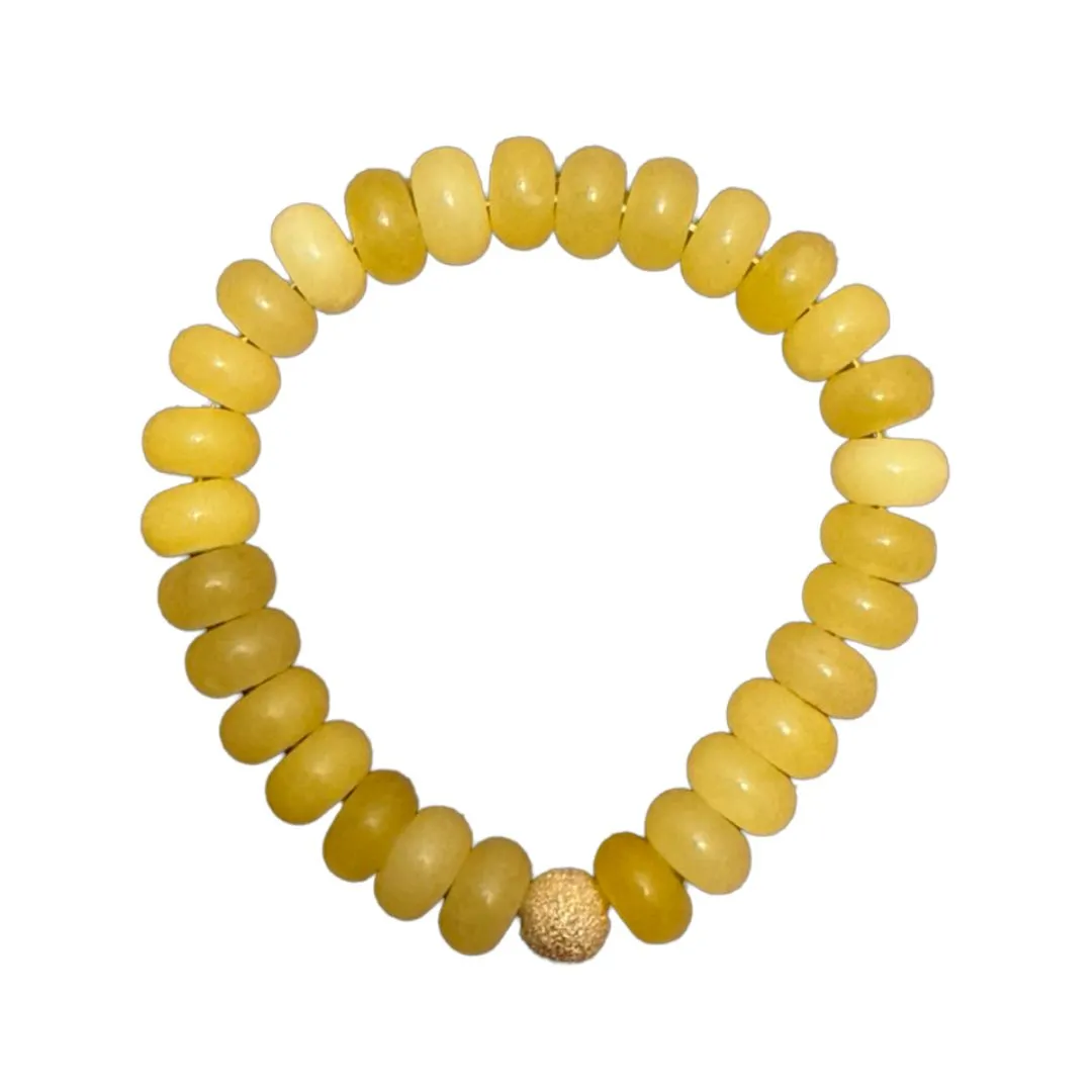 Bright Yellow Monochrome Bracelet