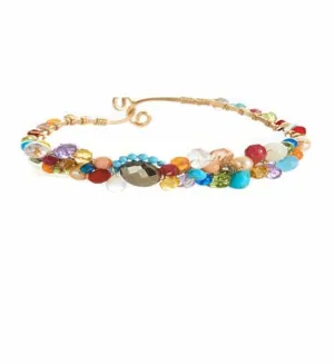Brooke Multigem Shepherd's Hook Bracelet