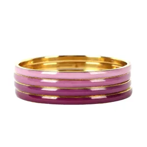 BuDhaGirl Krishna Bangles - Amethyst