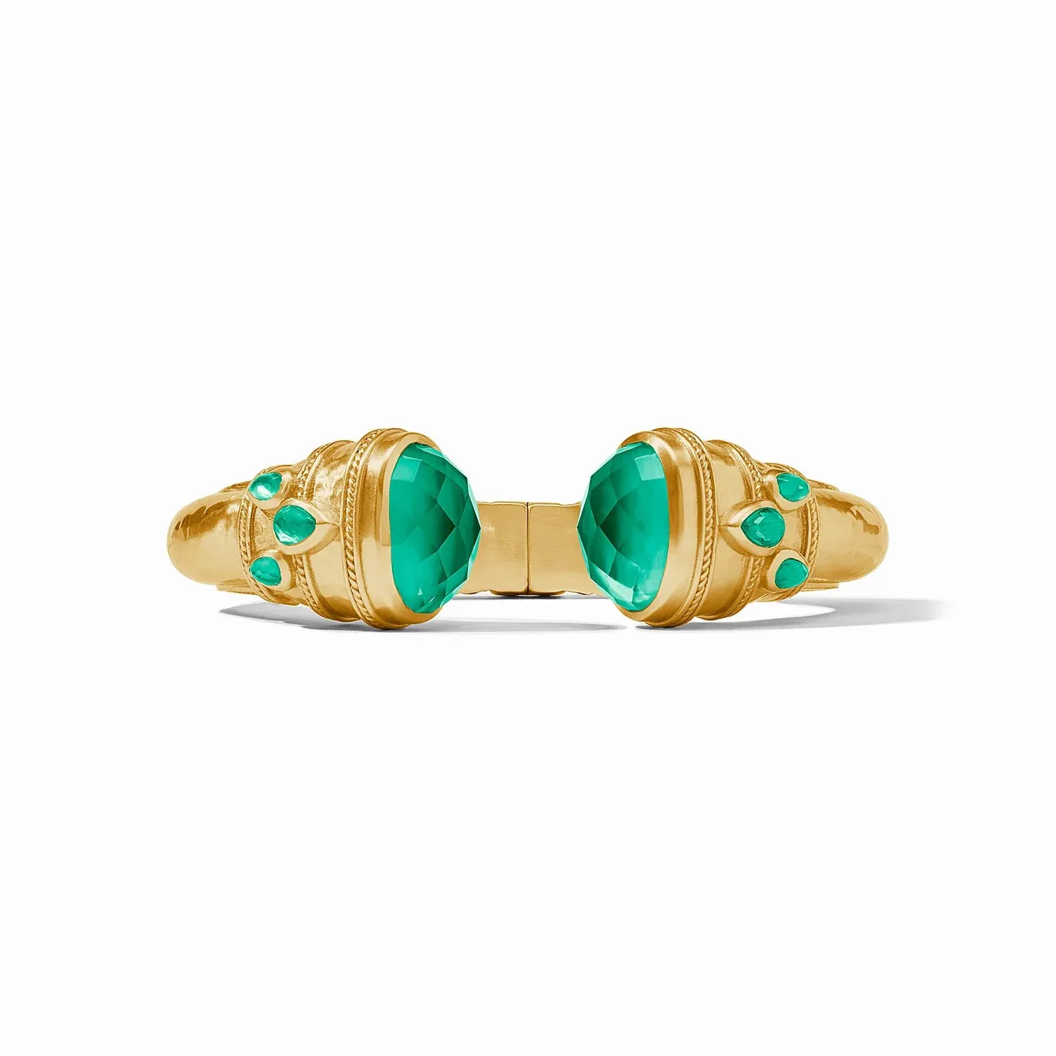 Cannes Cuff (Iridescent Emerald Green)