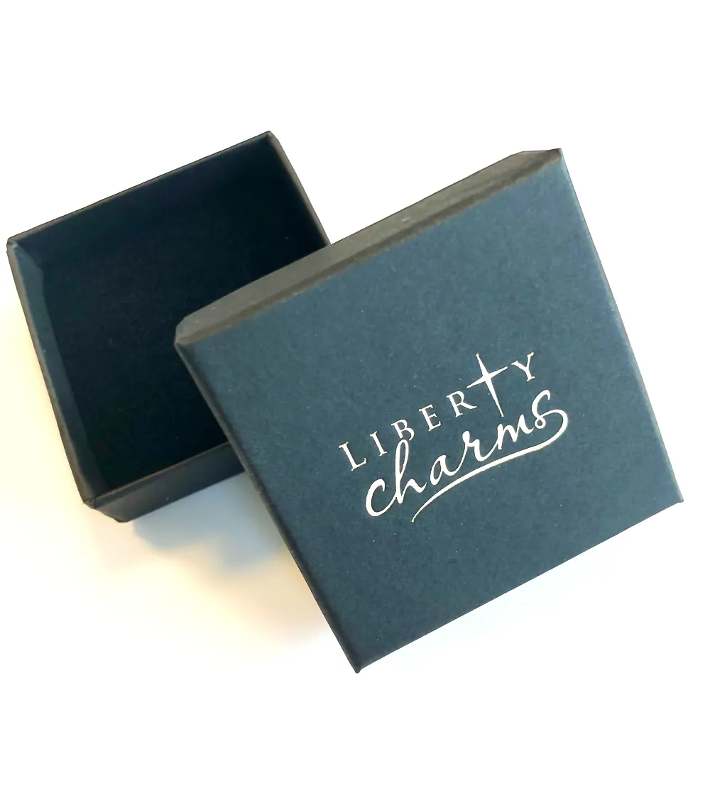 Children's Sterling Silver 'February Birthstone' Dolphin Stud Earrings