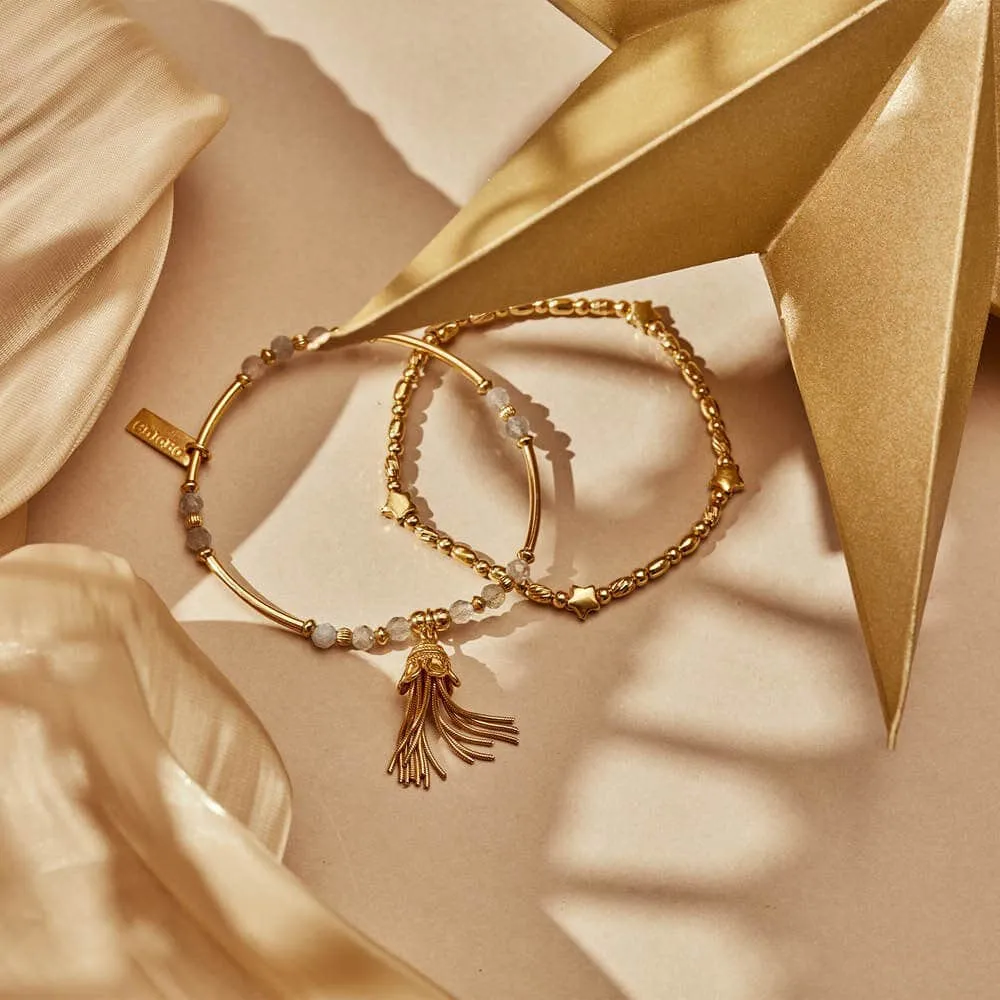 ChloBo Wisdom & Guidance Bracelet Set - Gold