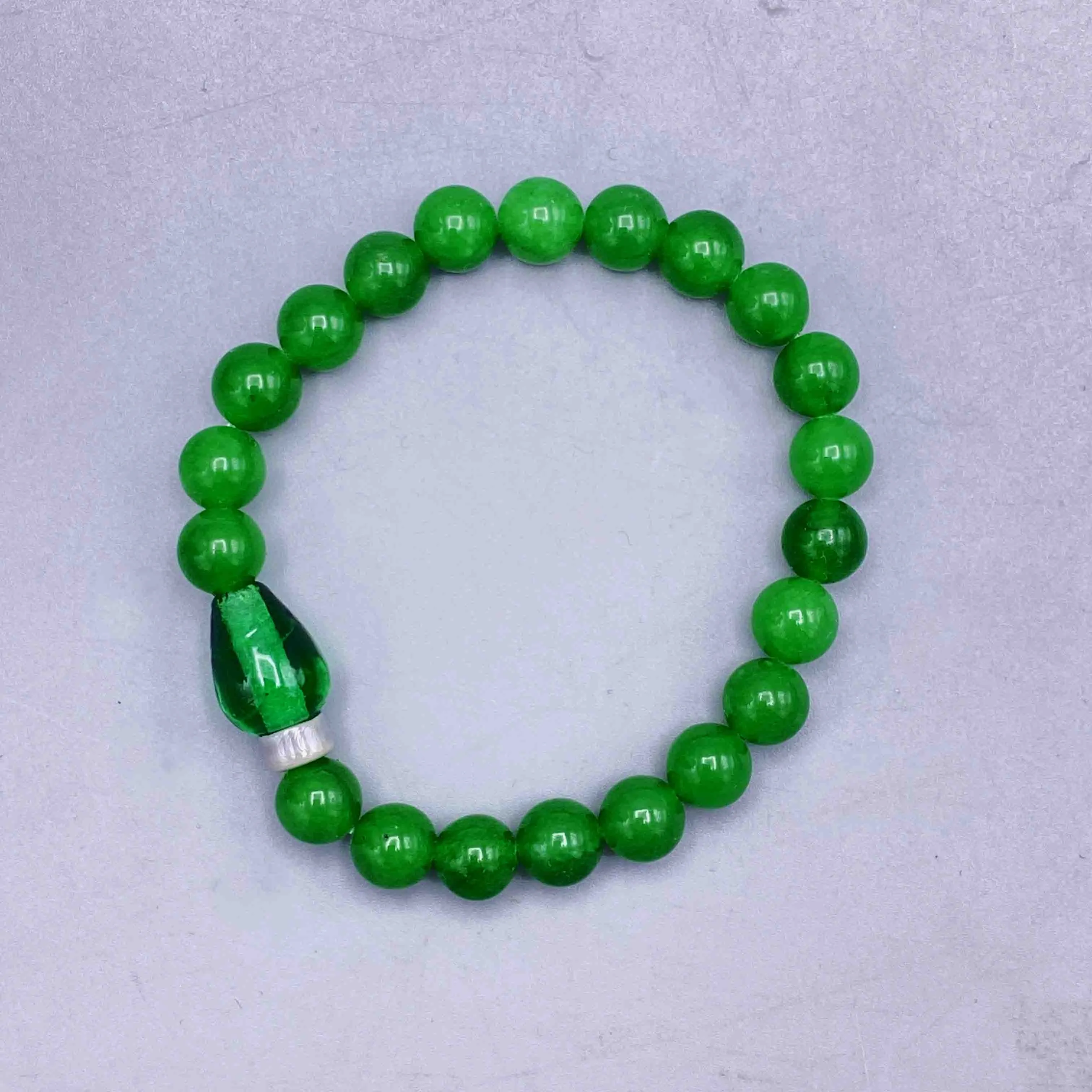 Christmas Lightbulb Gemstone Bracelets
