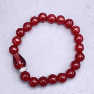 Christmas Lightbulb Gemstone Bracelets