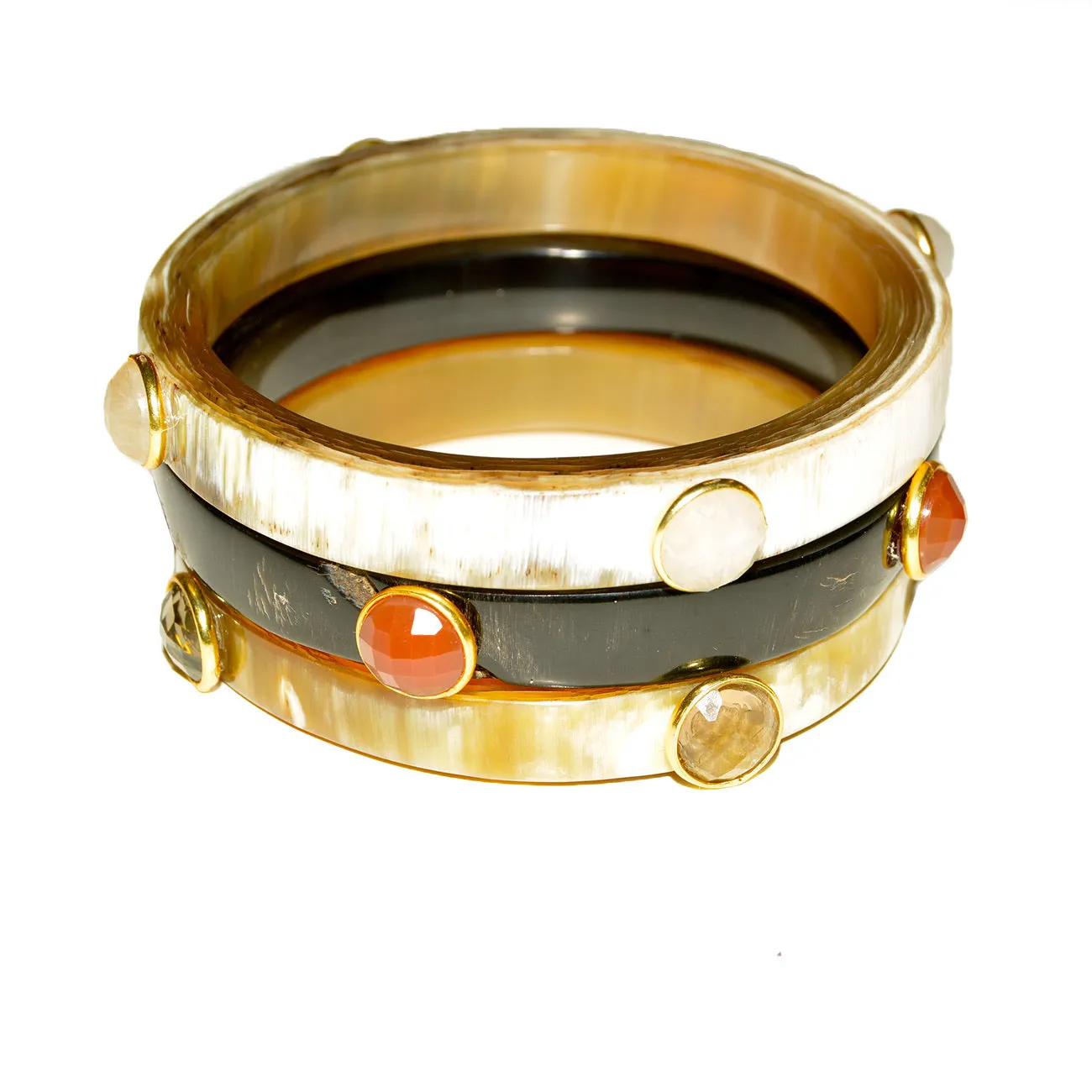 Crystal Horn Bracelet
