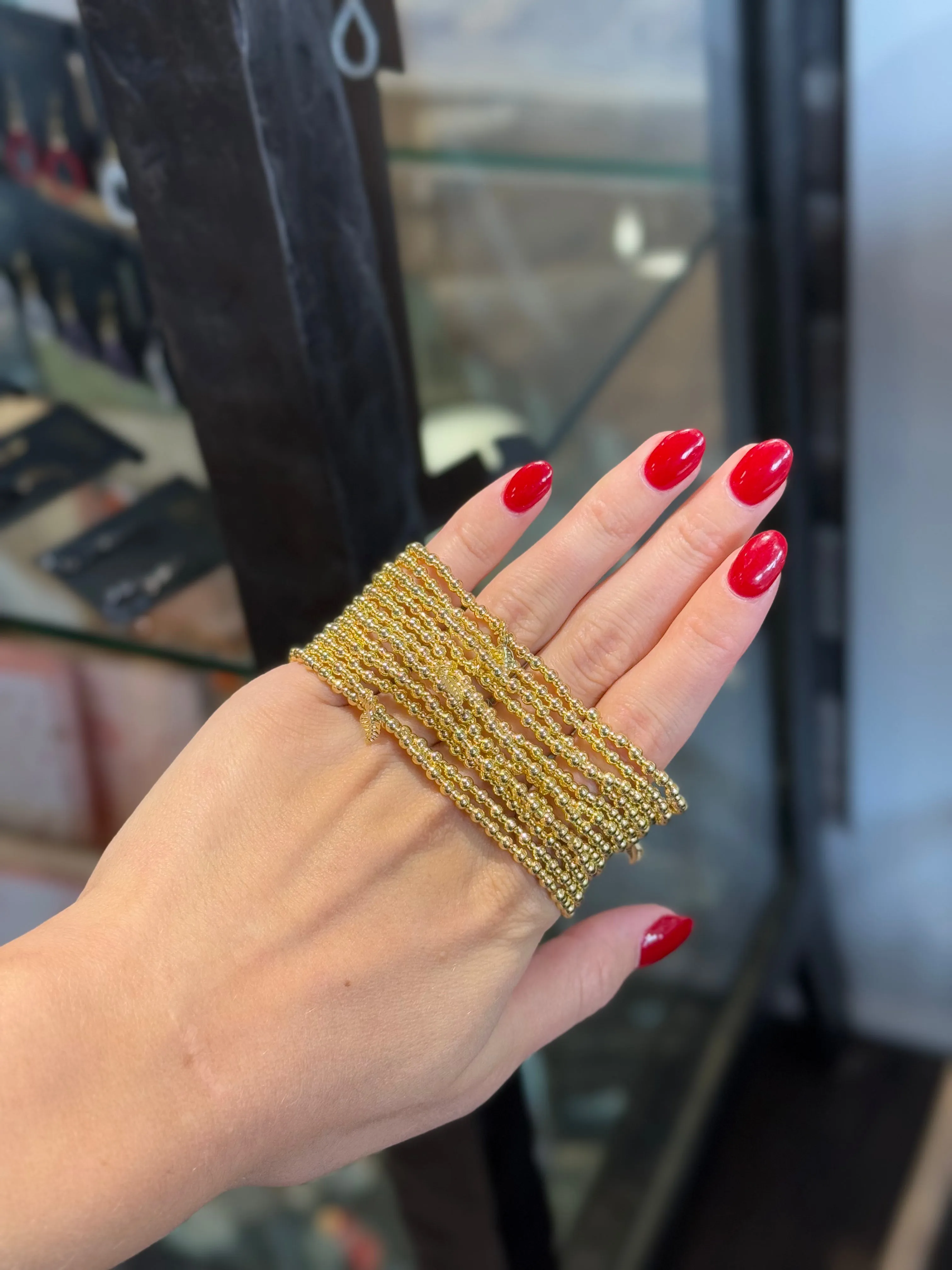 Dainty Gold or White Gold Bracelet