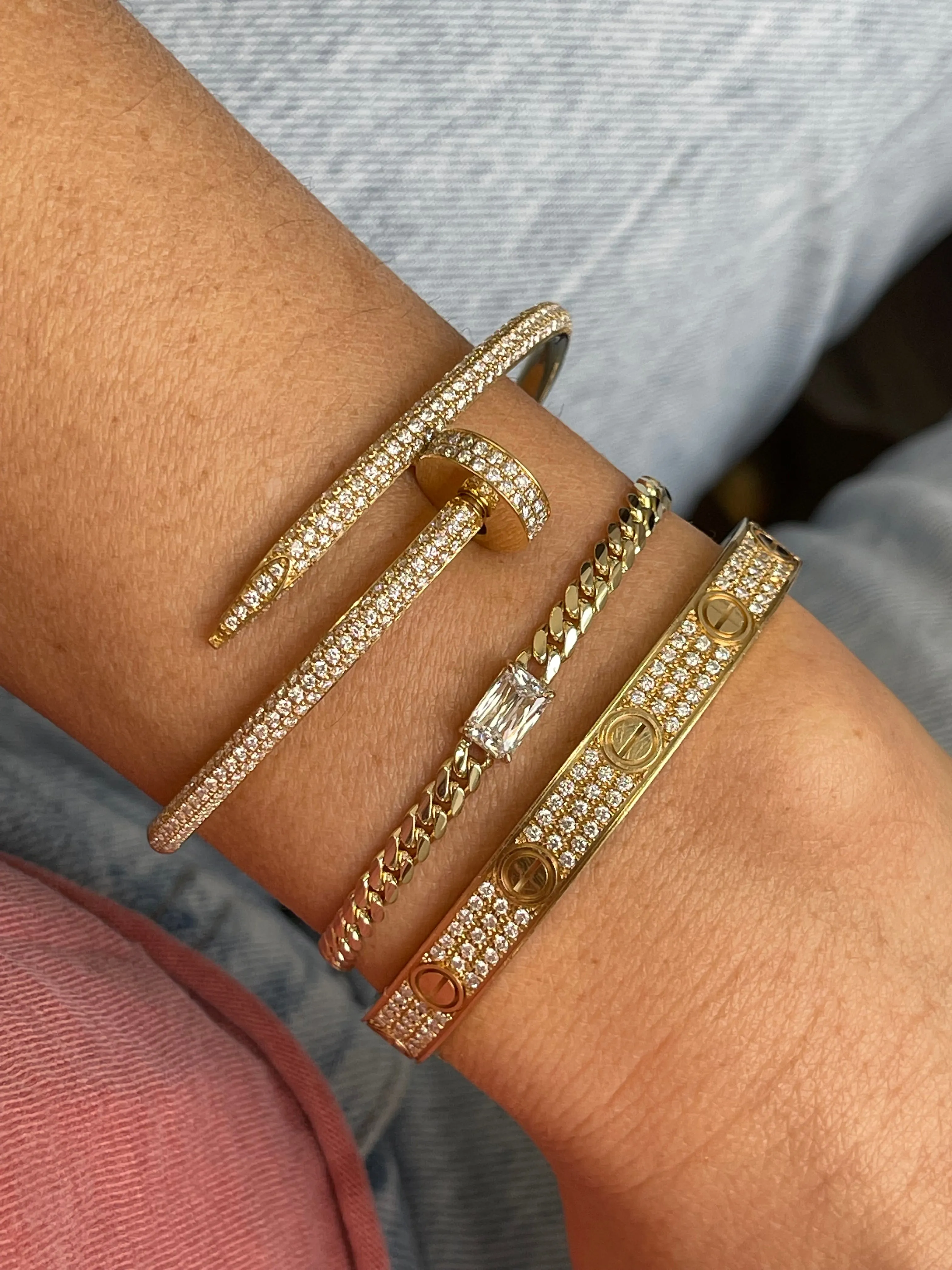 DEBBY HARRY DIAMOND BRACELET
