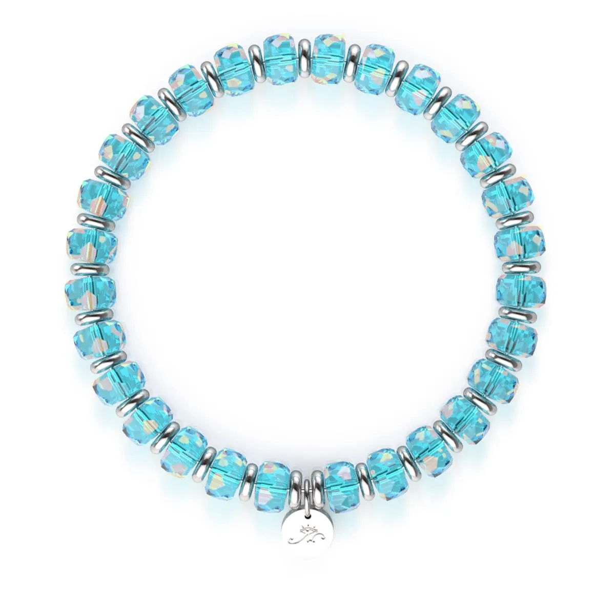 Deep Blue | Radiant Facets Crystal Bracelet