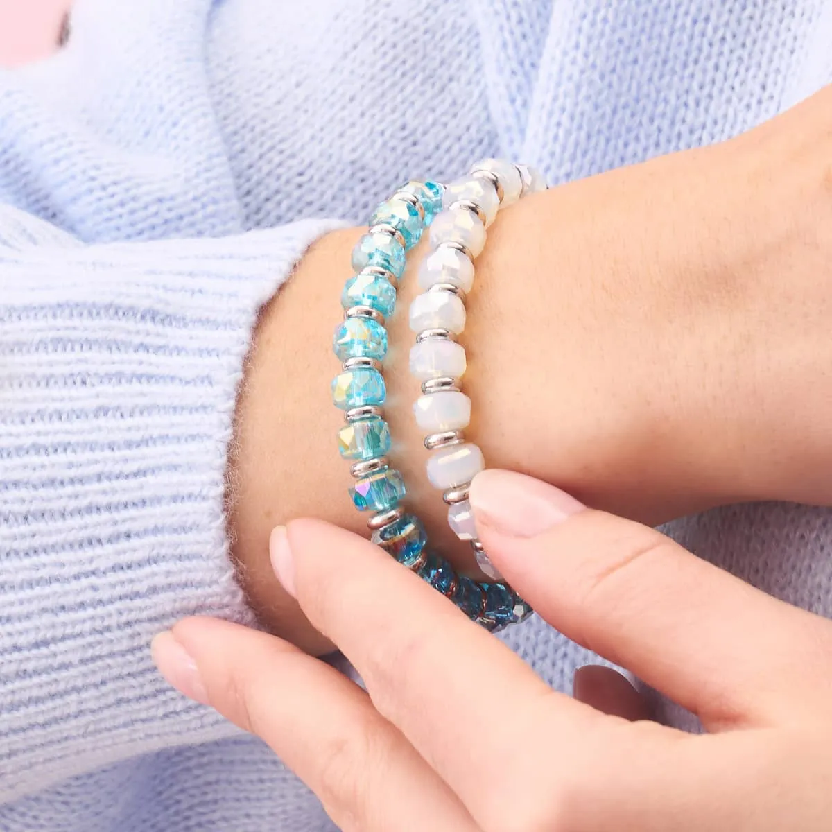 Deep Blue | Radiant Facets Crystal Bracelet