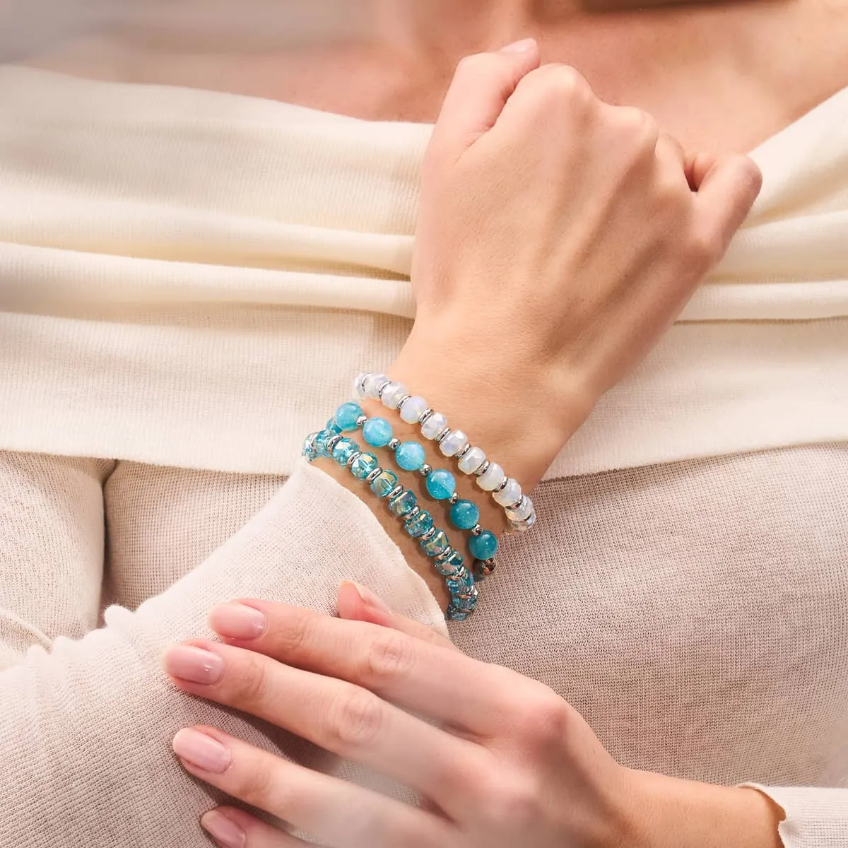 Deep Blue | Radiant Facets Crystal Bracelet