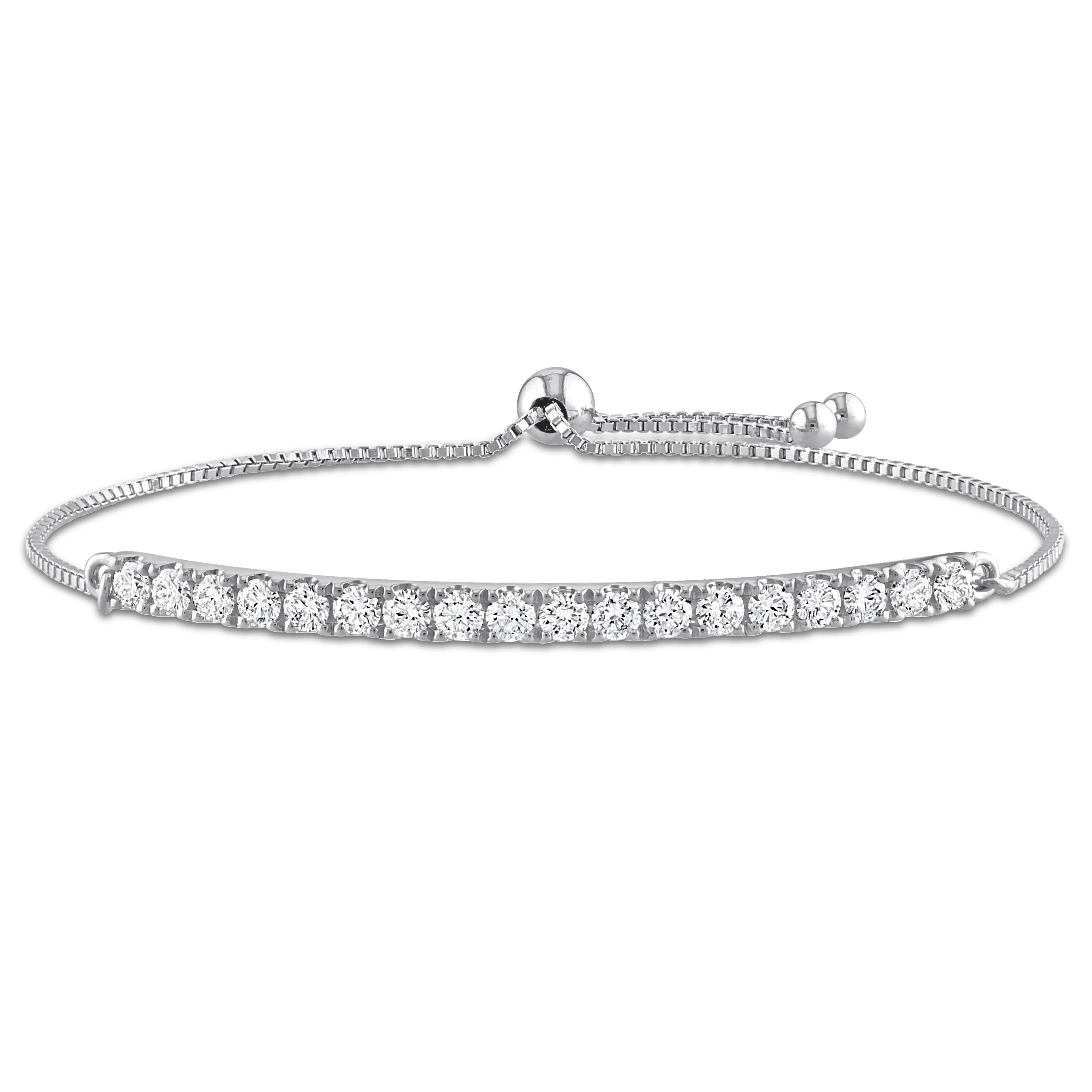 Diamond Bolo Bracelet