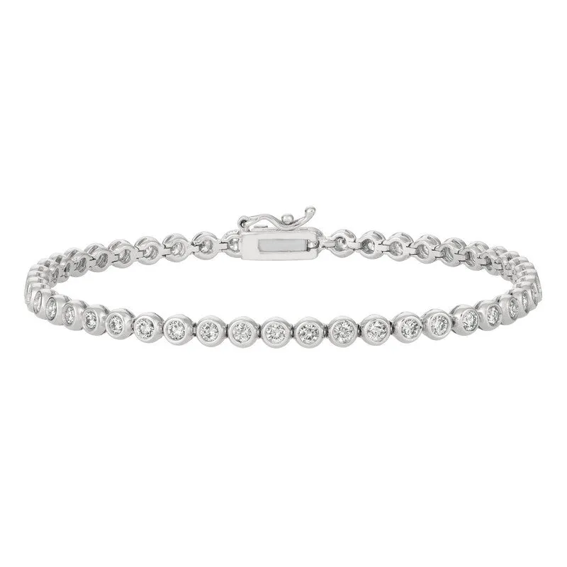 DIAMOND BRACELET 14K GOLD (3.75 CTW)