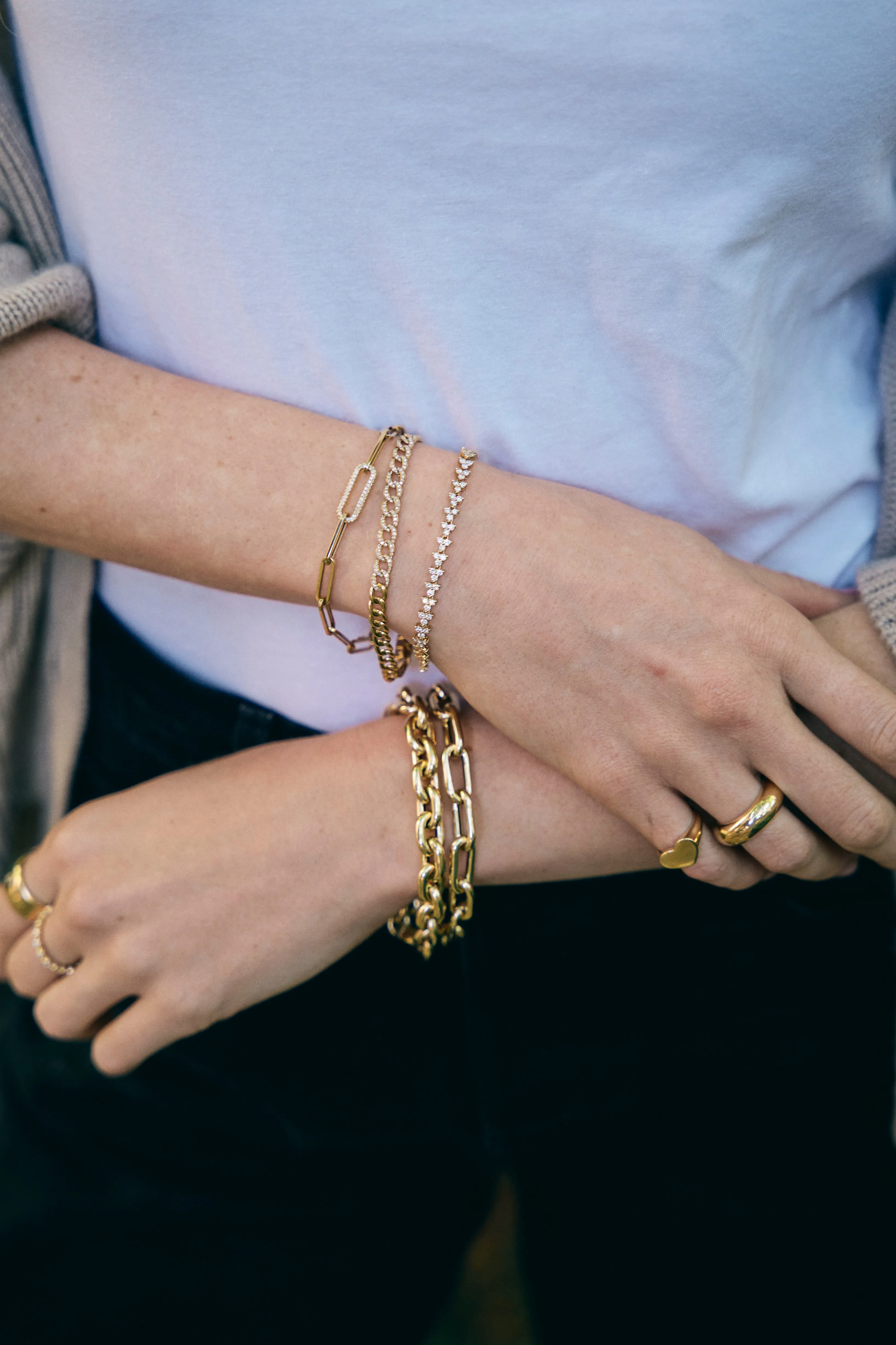 Diamond Cuban Chain Bracelet