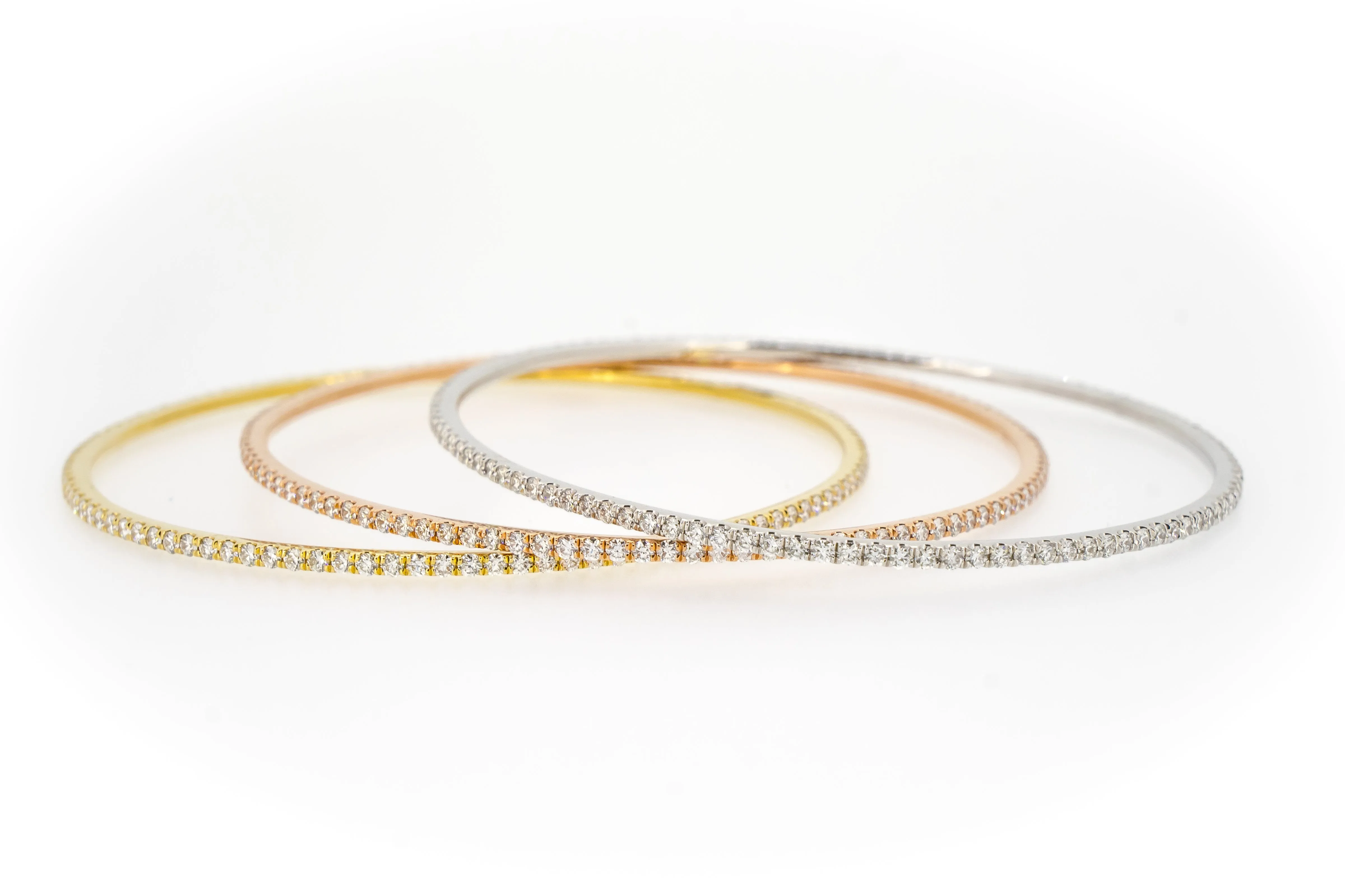 Diamonds All Around Bangle