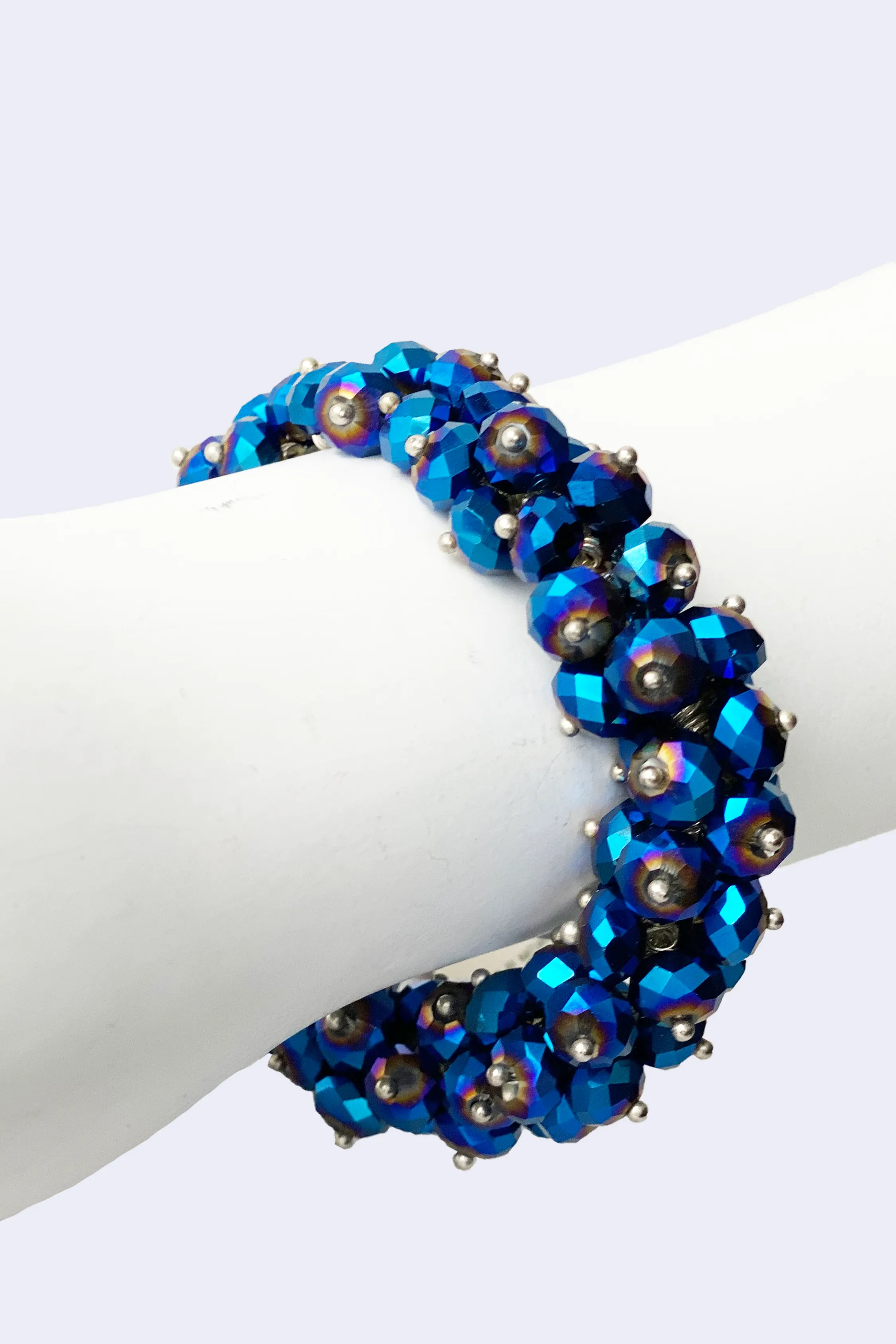Diana Crystal Big Beads Bracelets